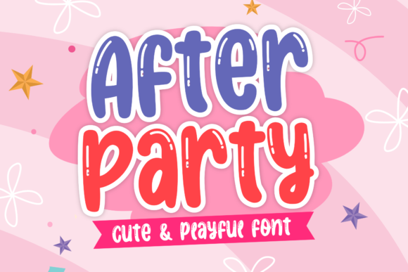 After Party: A Playful Display Font for Joyful Branding