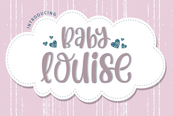 Baby Louise Font for Whimsical Branding and Creative Projects