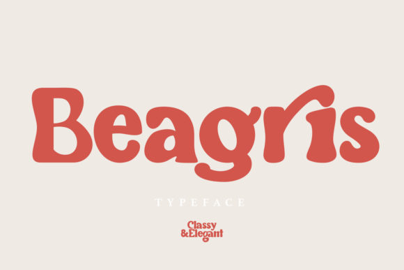 Beagris: A Bouncy Display Font for Modern Web Designs