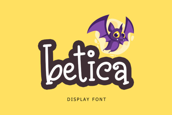 Betica Font: A Vibrant Display Font for Creative Projects
