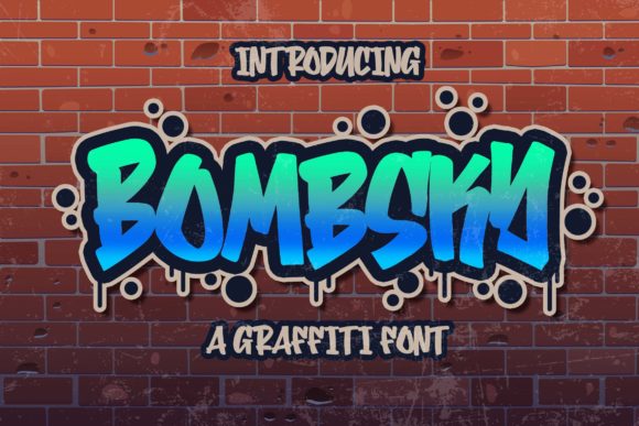 Bombsky Font Download for Bold Design Projects