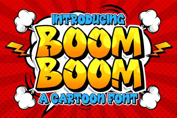 Boom Boom: A Chunky, Bubbly Font for Bold Branding