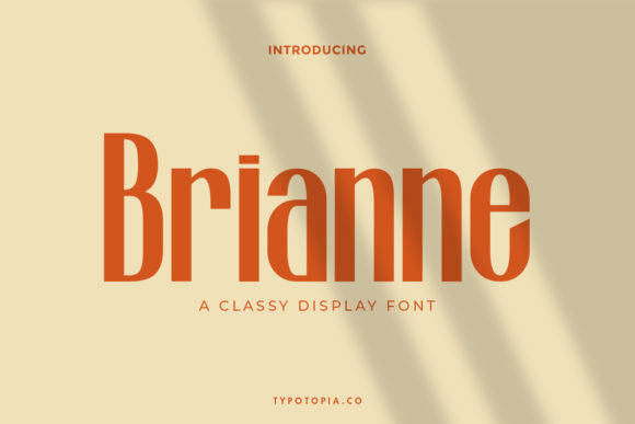Brianne Font for Professional Branding and Creative Design