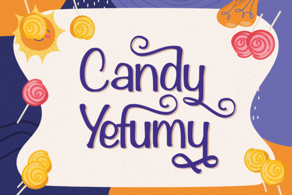Candy Yefumy Font for Joyful Brand Campaigns