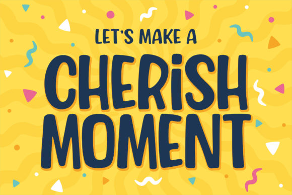 Cherish Moment Font for Business Branding and Design