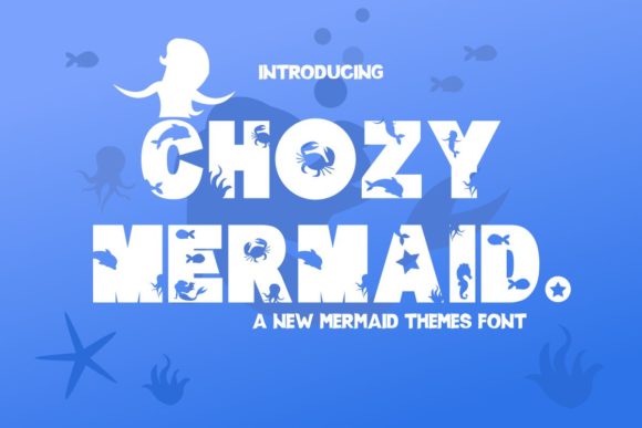 Chozy Mermaid for Bold and Colorful Campaign Design