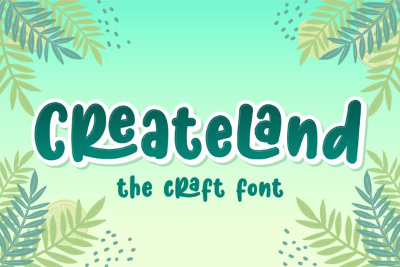 Createland: The Bold Display Font That Transforms Small Business Branding