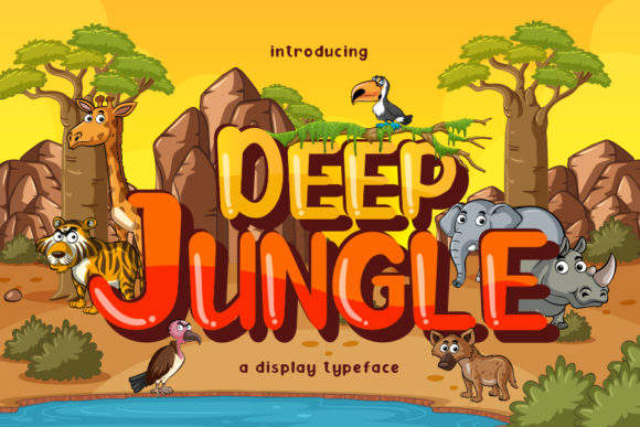 Deep Jungle Font for Fresh Branding and Creative Design