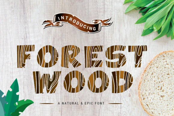 Forest Wood: The Ultimate Free Display Font for Modern Designers