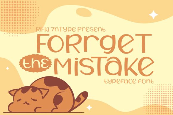 Forget the Mistake Font Review for Branding and Design