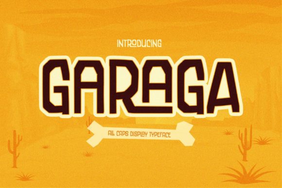 Garaga: The Quirky Display Font That Elevates Campaign Design