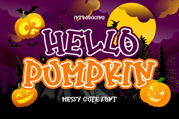 Hello Pumpkin Font for Playful Branding and Web Design
