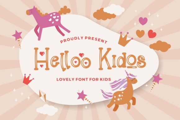 Helloo Kidos Font for Vibrant Campaign Designs