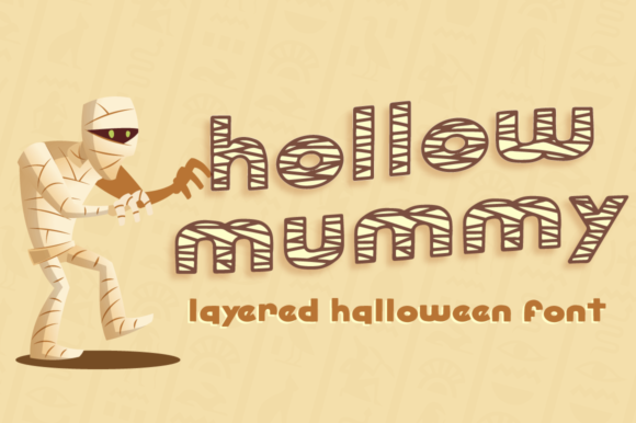 Hollow Mummy Font Review for Bold Branding