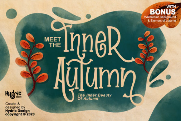 Inner Autumn: A Display Font That Elevates Seasonal Campaigns