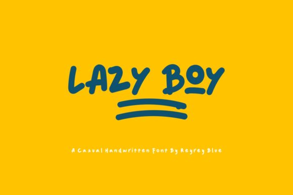 Lazy Boy: A Bold Font for Eye-Catching Branding