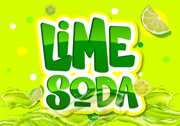 Lime Soda: The Bold Display Font for Eye-Catching Campaigns