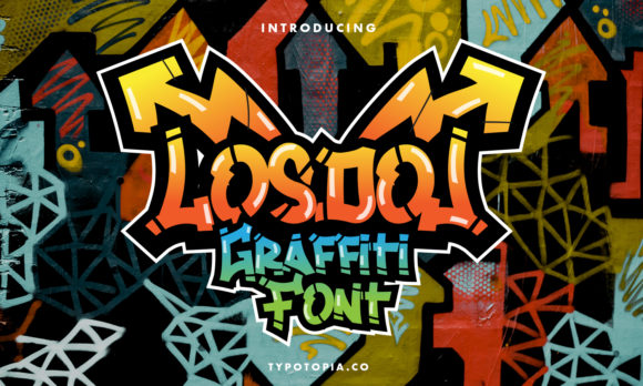 Losdol: A Graffiti-Style Display Font for Bold Web Design