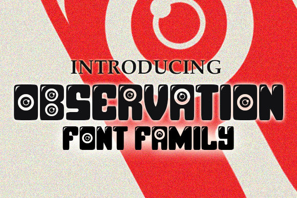 Observation: The Fun Display Font for Small Business Branding