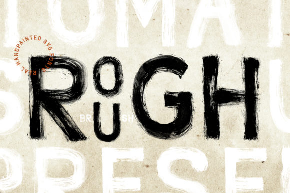 Rough: The Bold Display Typeface for Modern Editorial Design