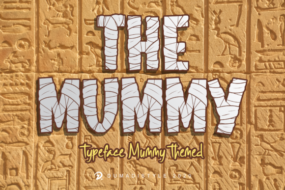 The Mummy Display Font for Bold Branding Statements