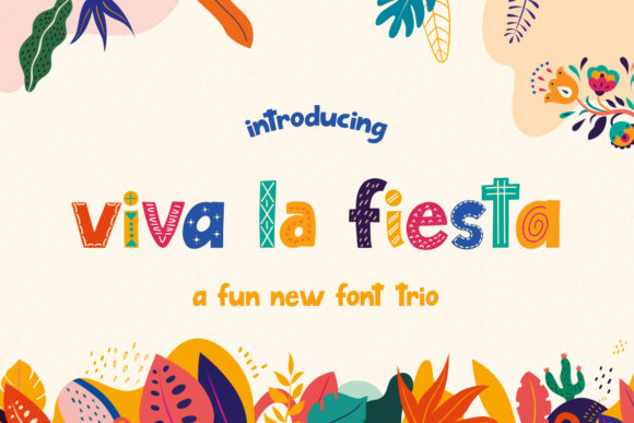Viva La Fiesta: The Joyful Display Font for Editorial Design
