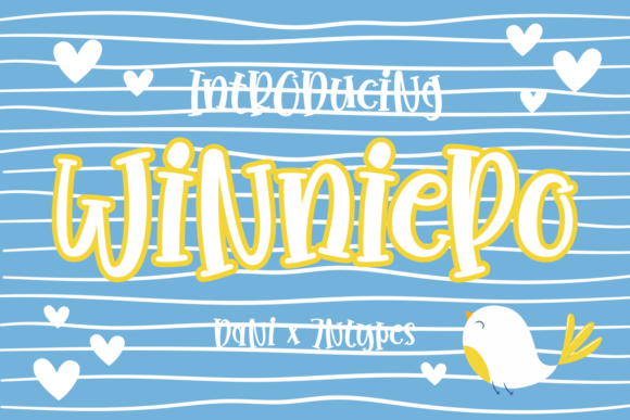 Winniepo: A Quirky Display Font for Editorial Creativity